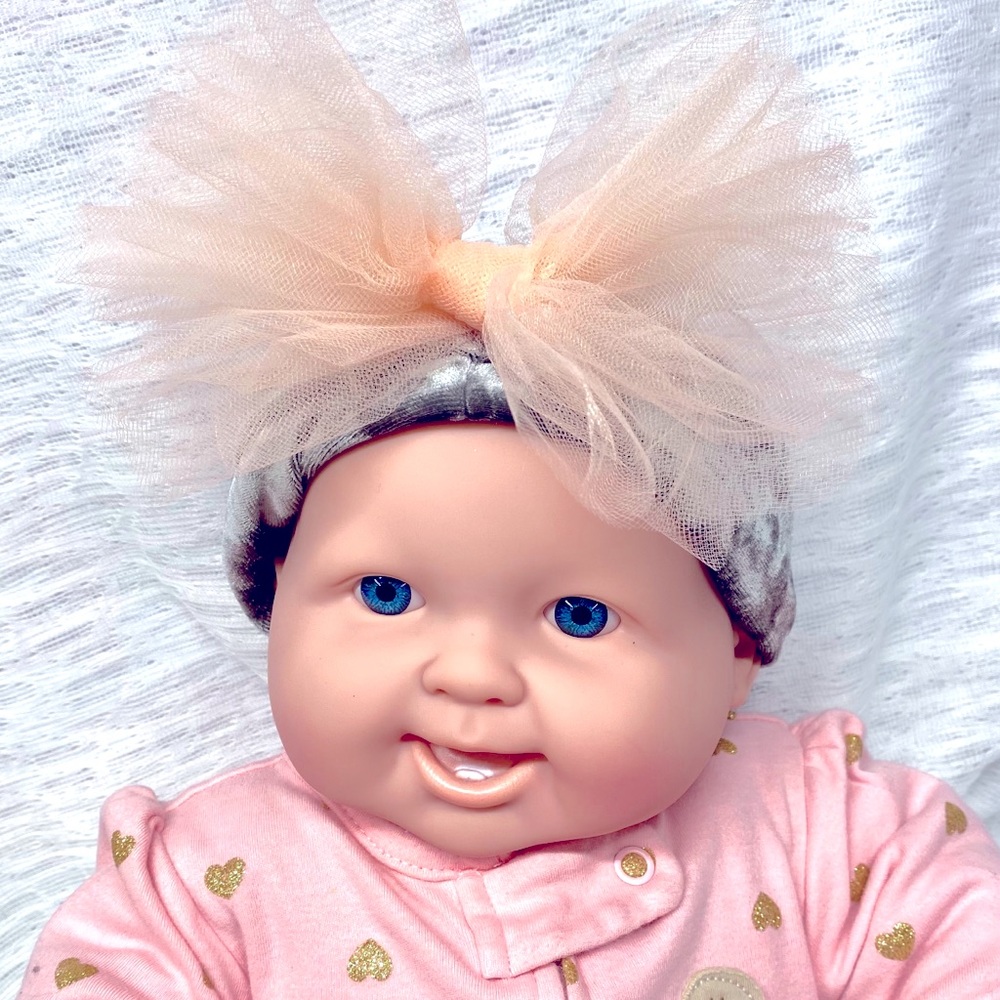 Soft velvet stretch head band